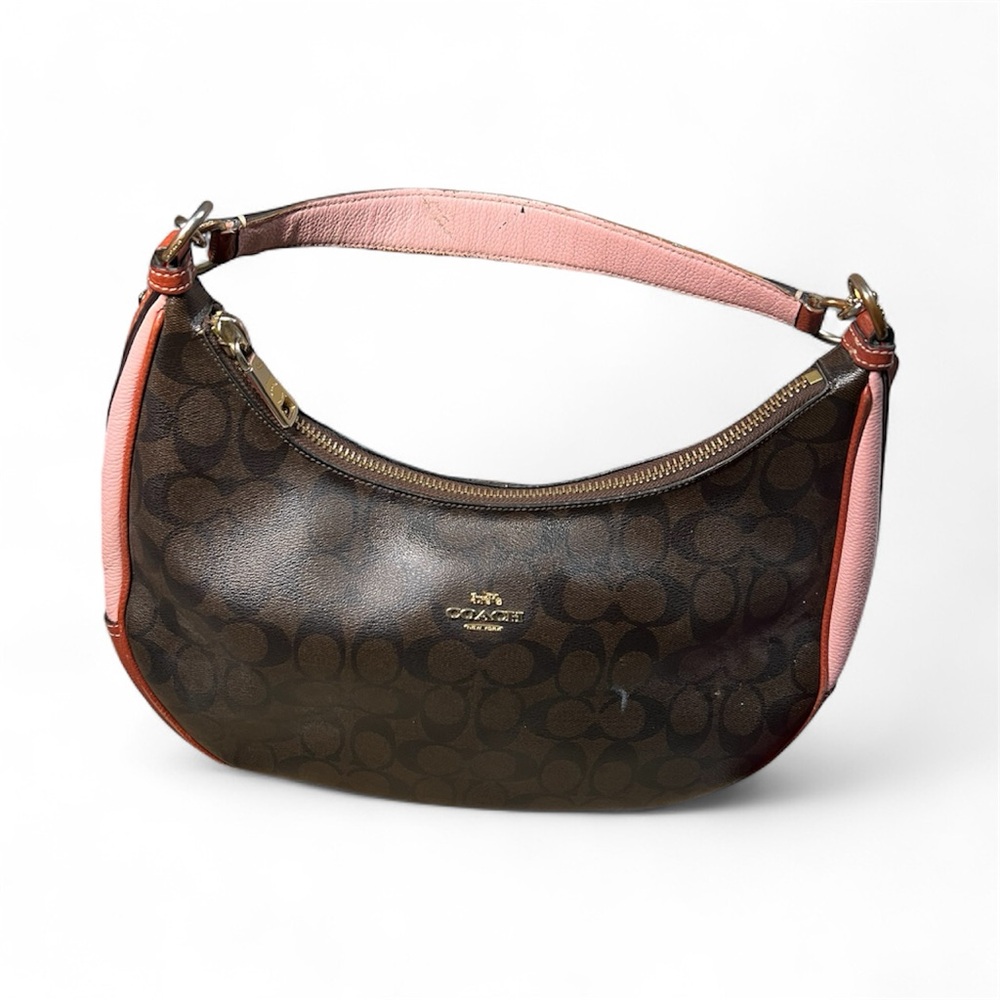 Coach Harley East West Hobo Shoulder Bag Colorblock